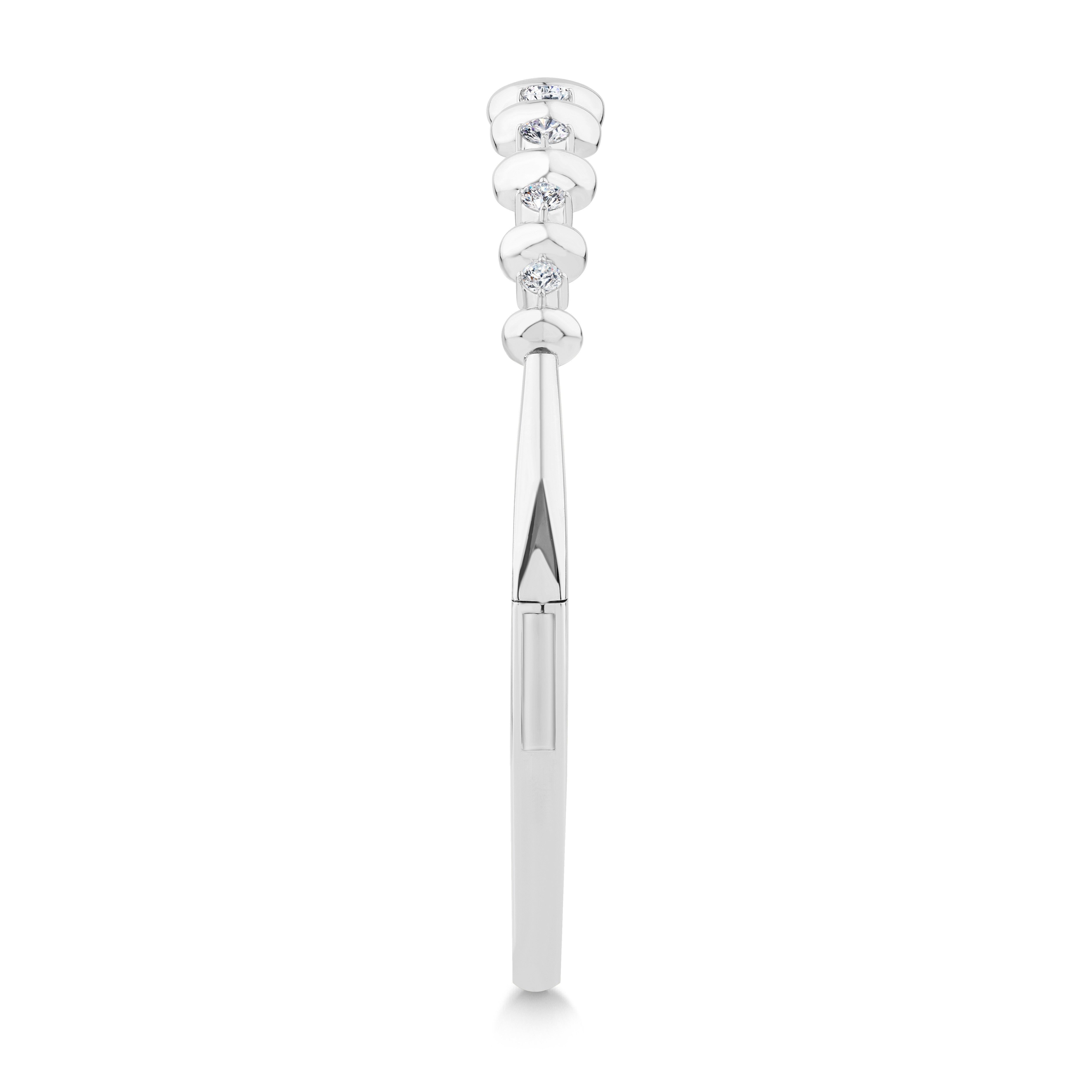 14K White Gold & Diamond Odyssey Bangle FB1005W
