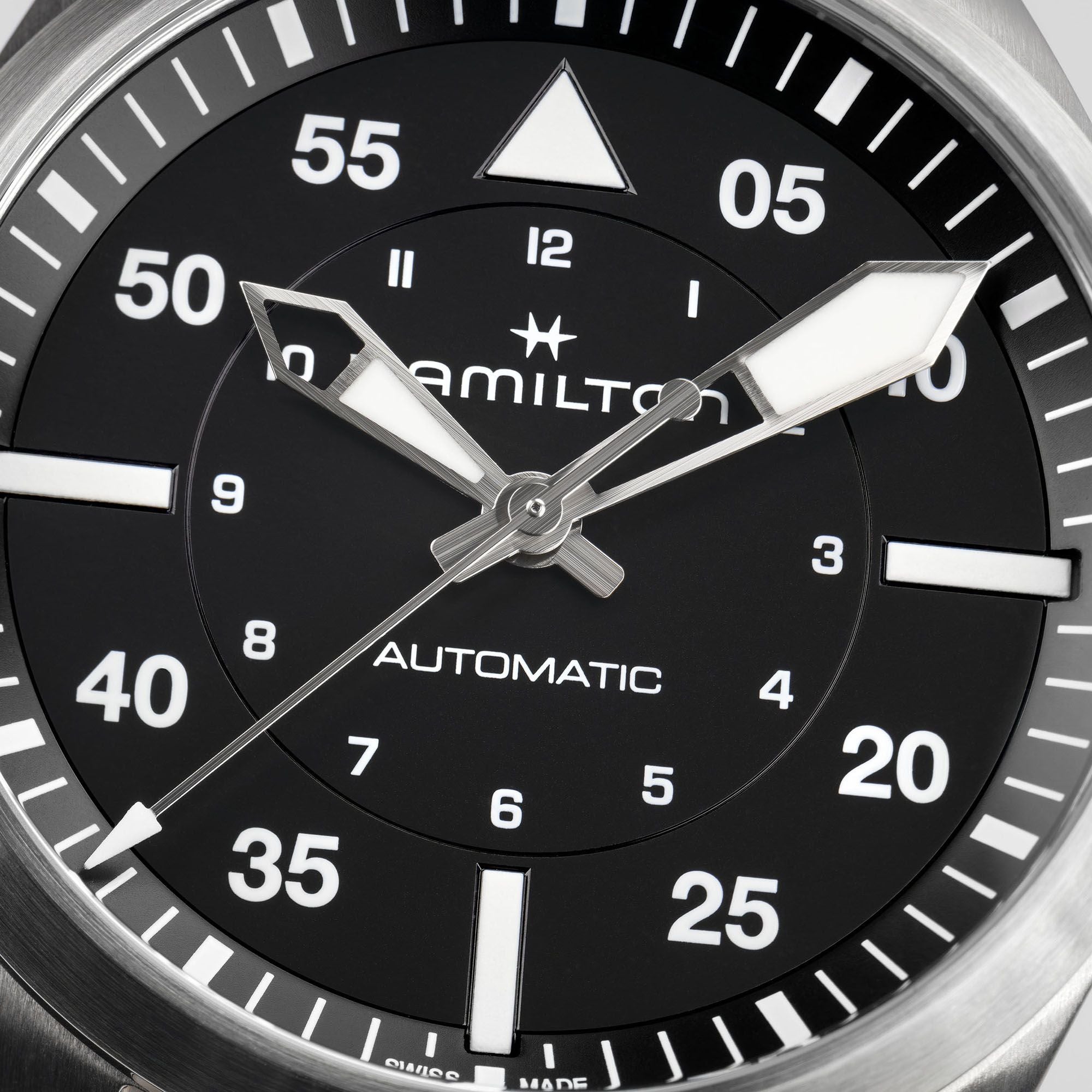 Khaki Aviation Pilot Auto 39Mm H76305130