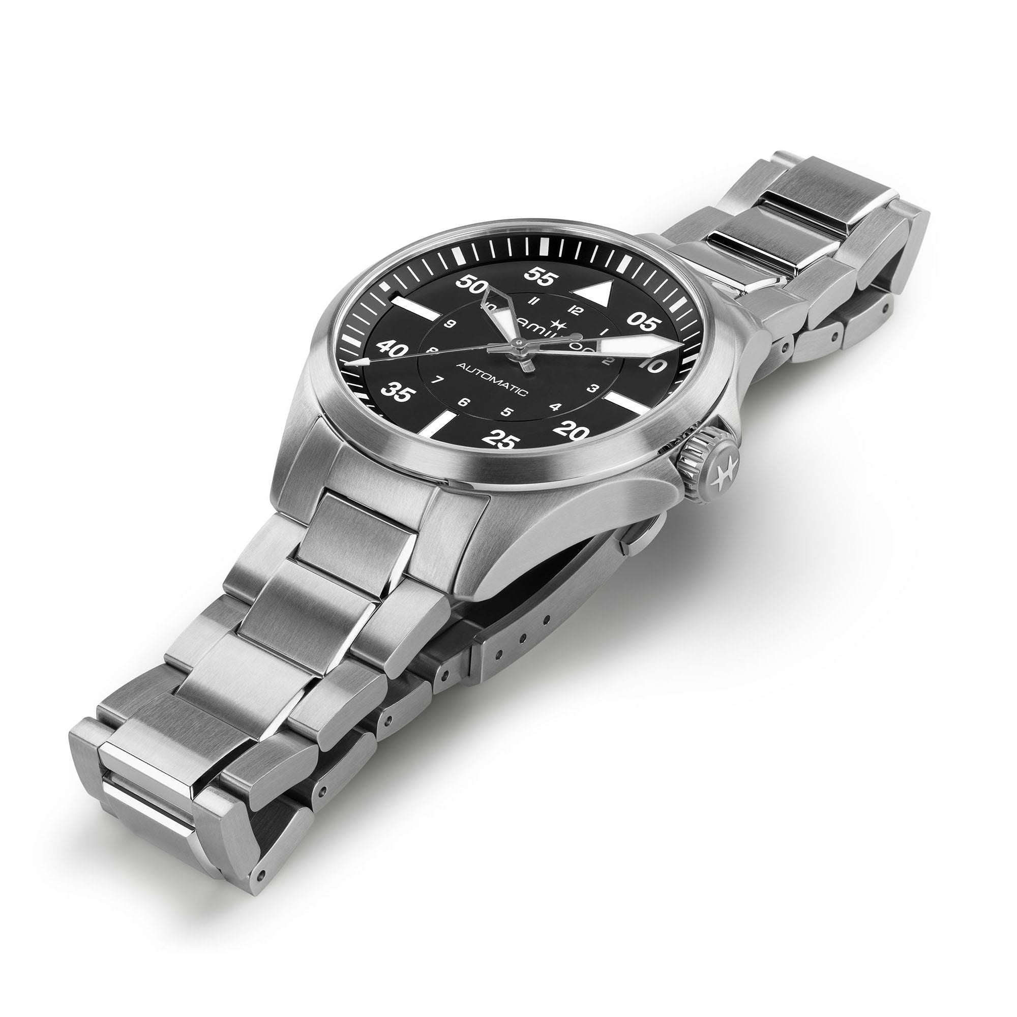 Khaki Aviation Pilot Auto 39Mm H76305130