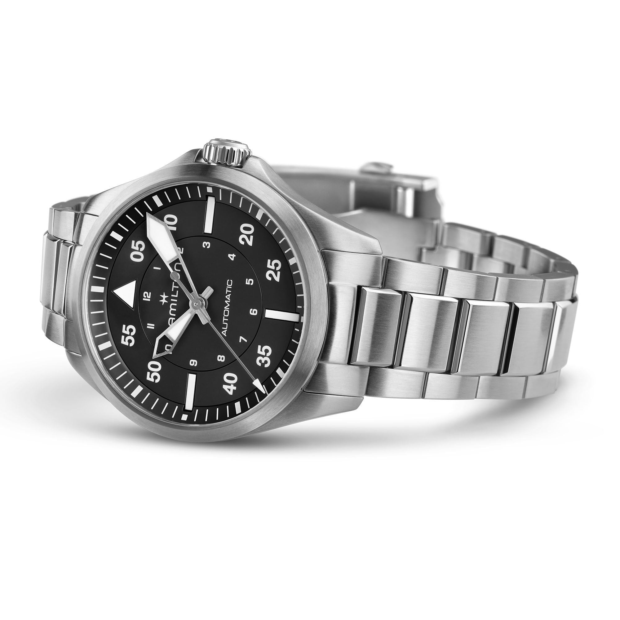 Khaki Aviation Pilot Auto 39Mm H76305130