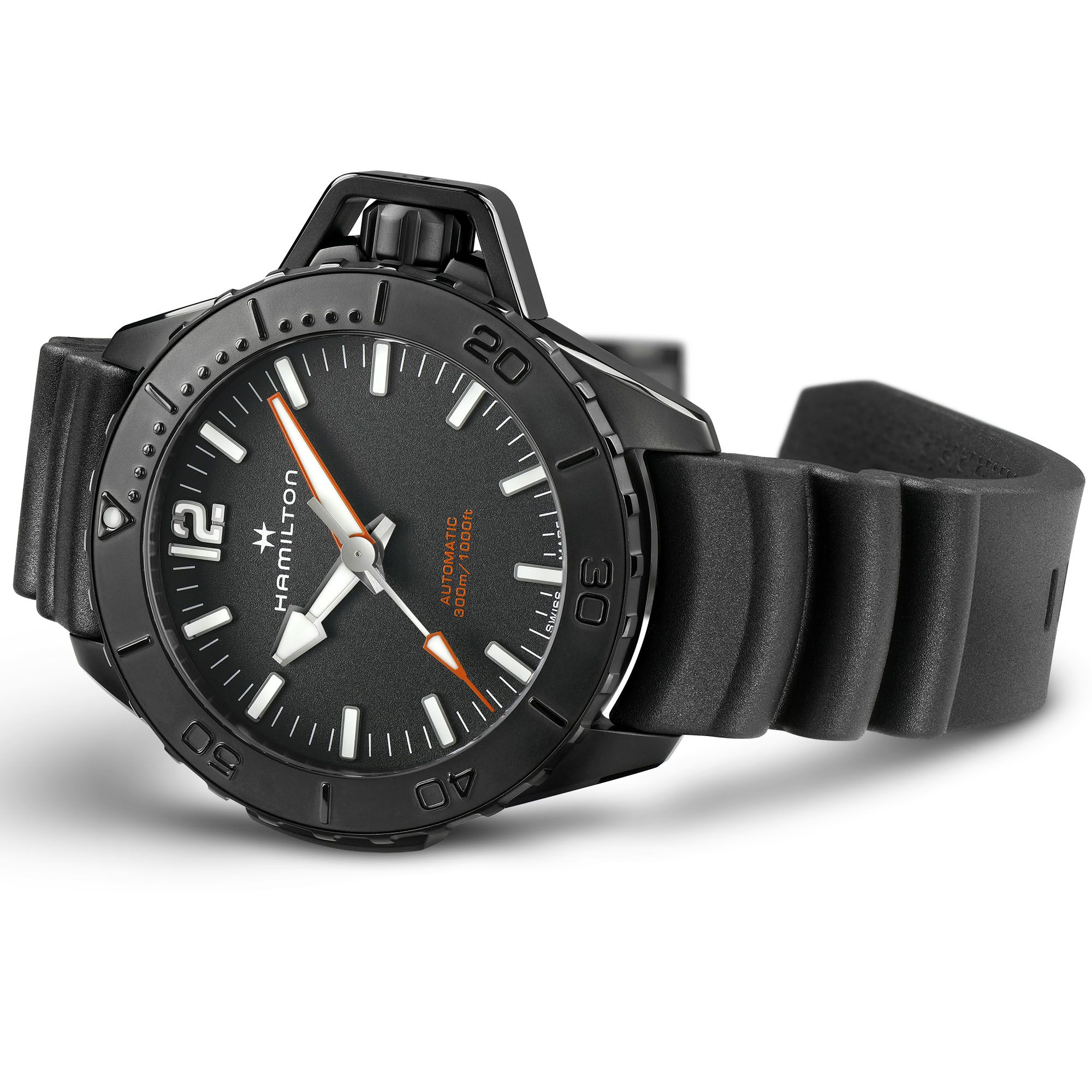 Hamilton Khaki Navy Frogman Auto H77855330
