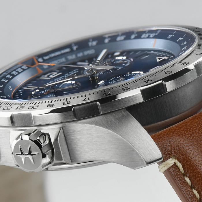 Khaki Aviation X-Wind GMT Chrono Quartz H77922541