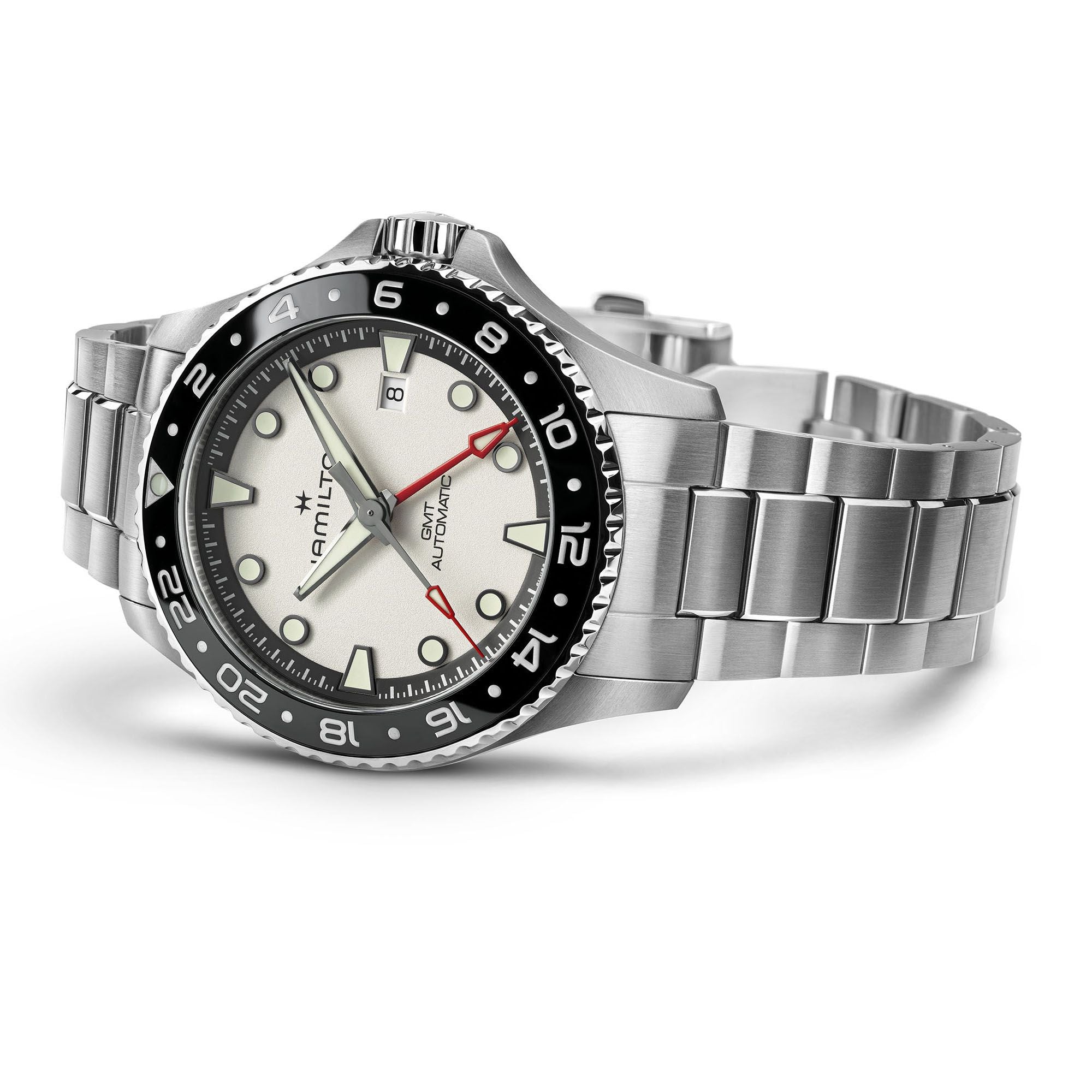 Khaki Navy Scuba Automatic Gmt 43Mm H82555150