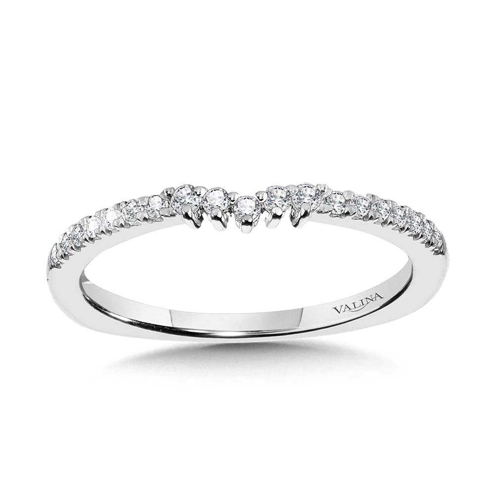 Valina Prong-Tipped Diamond Wedding Band R2207BW