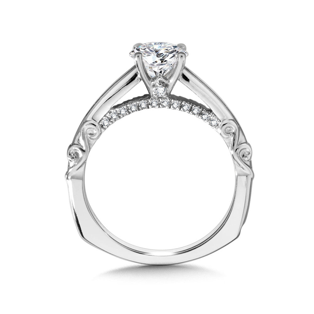 Valina Diamond Solitaire Engagement Ring R1040W