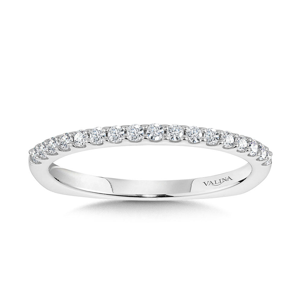 Valina Straight Diamond Wedding Band R2211BW