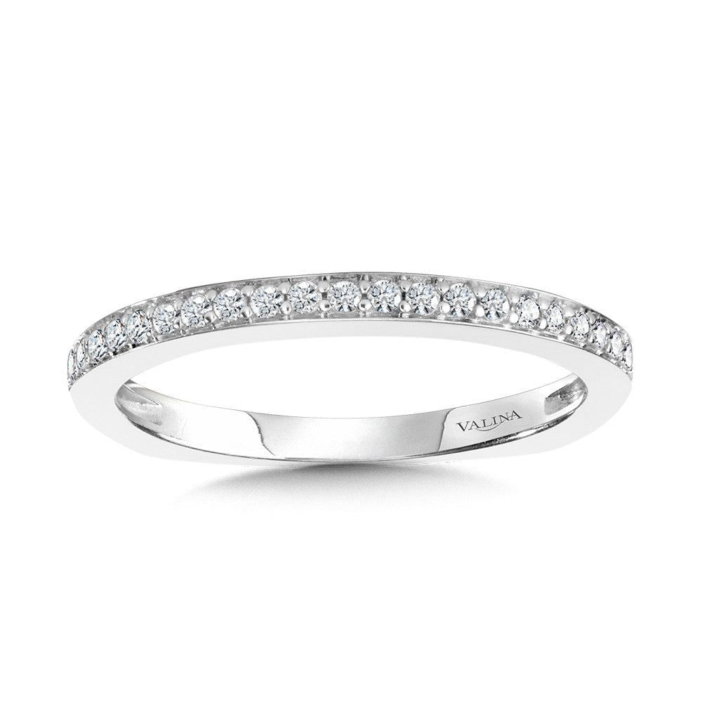 Valina Channel-Set Illusion Diamond Wedding Band R2216BW
