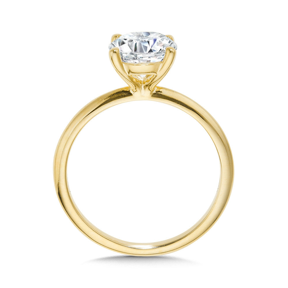 CLASSIC SOLITAIRE DIAMOND ENGAGEMENT RING R2354Y-SR