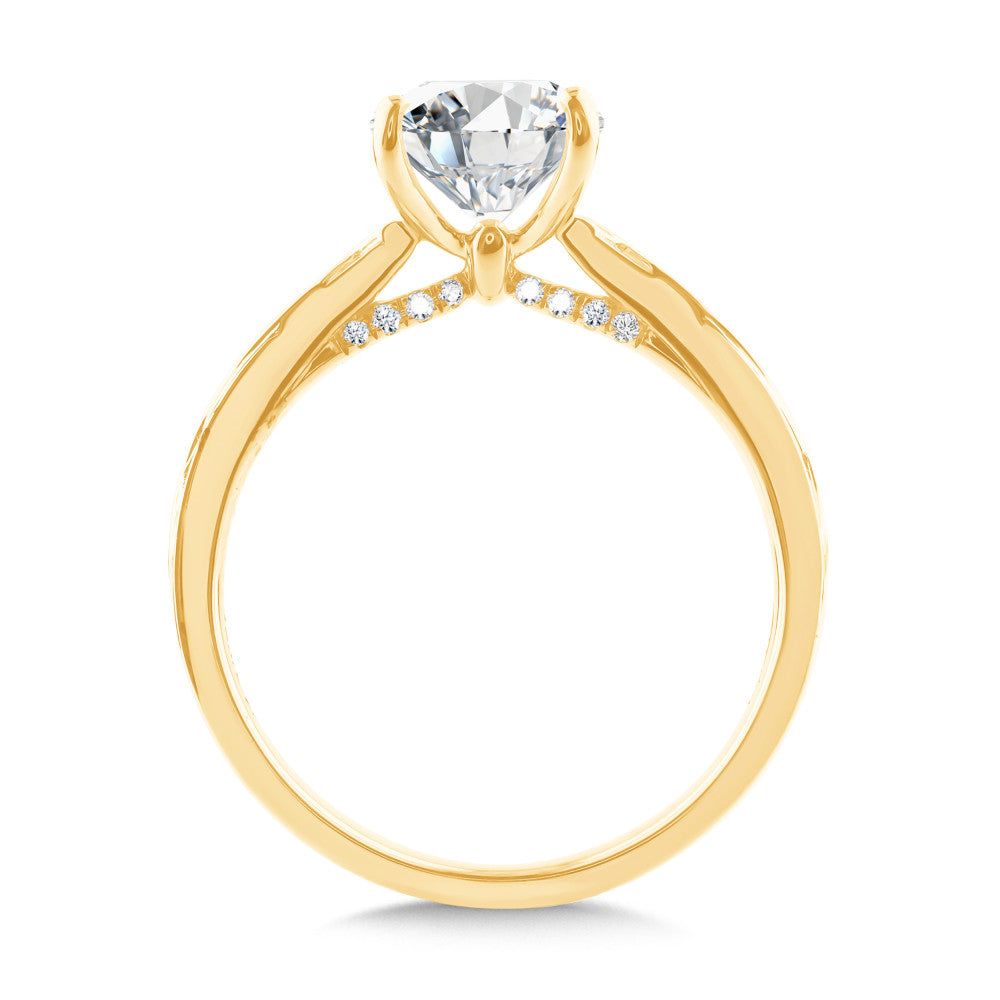 Valina Emerald-Cut Diamond Engagement Ring R2528Y-SR