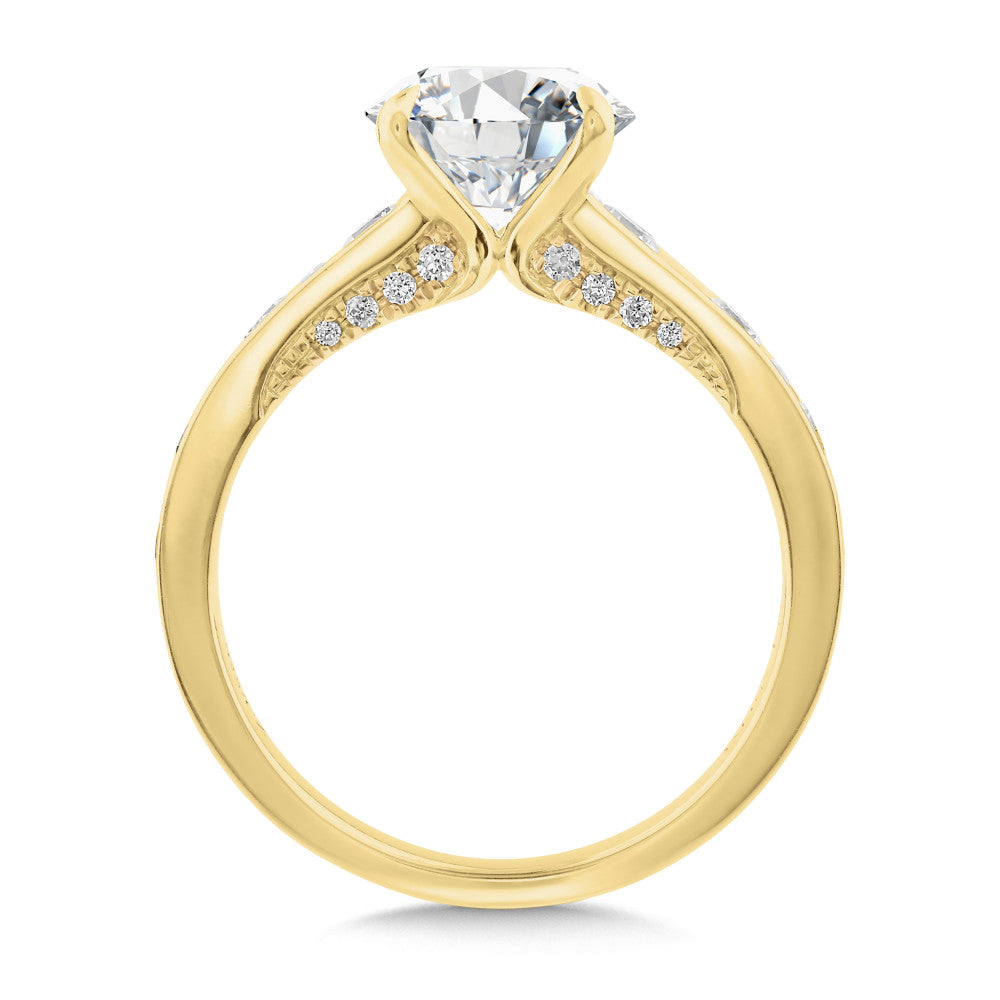 Valina Channel-Set Diamond Engagement Ring R2552Y-SR