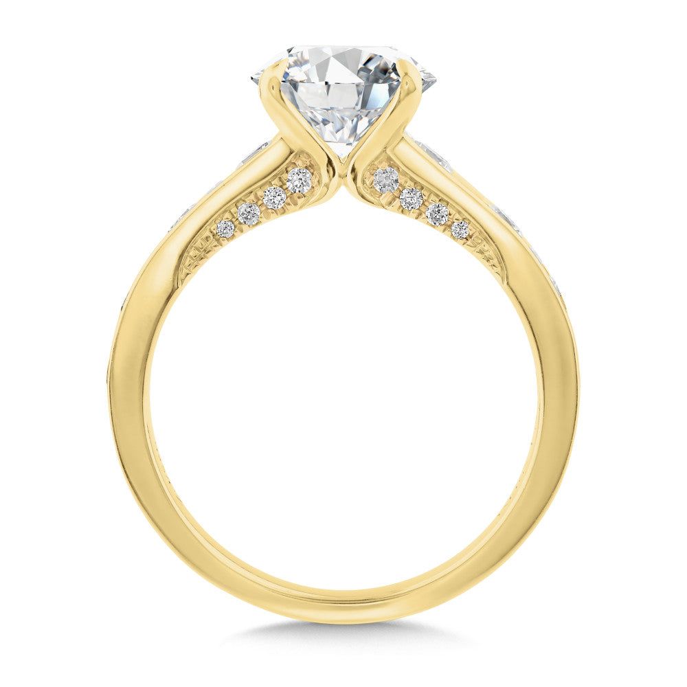 Valina Channel-Set Diamond Engagement Ring R2552Y-SR