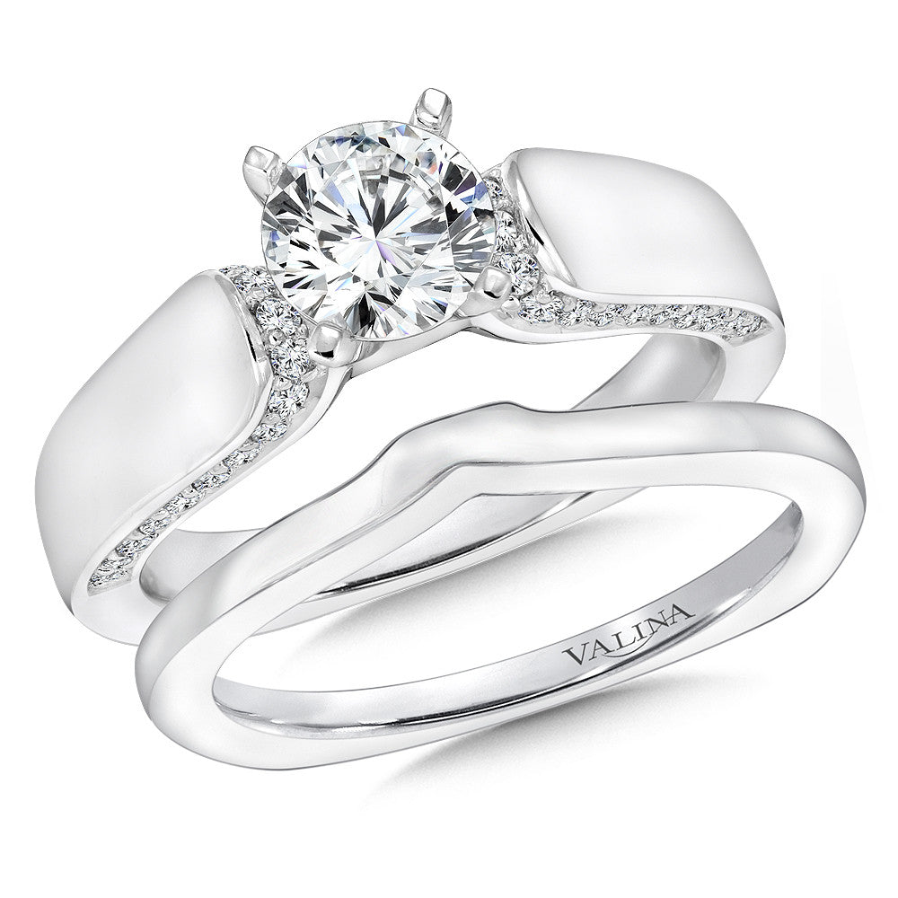 Valina Diamond Engagement Ring R9069W
