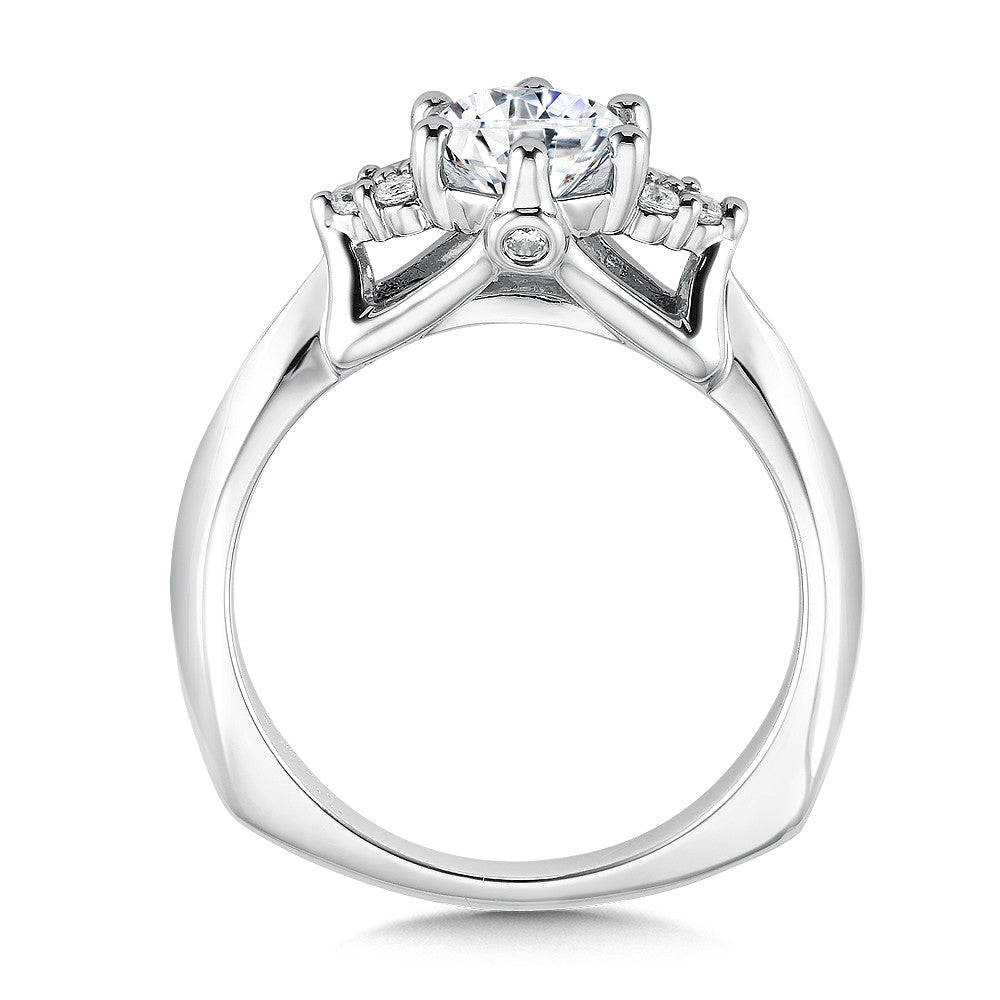 6-PRONG DIAMOND ENGAGEMENT RING R9593W