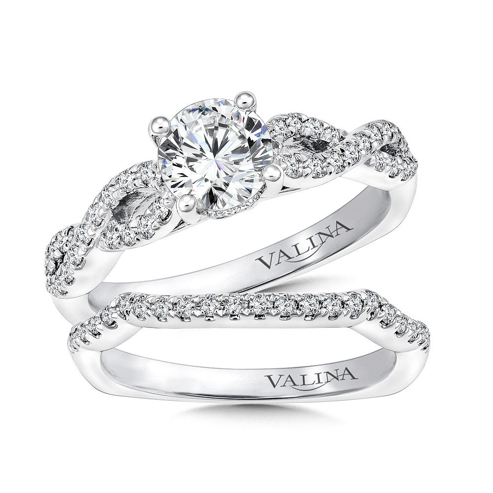 Valina Diamond Engagement Ring R9623W