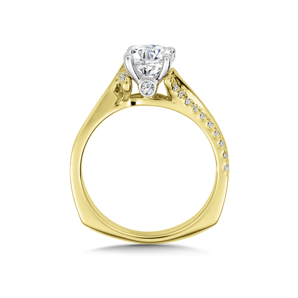 DIAMOND ENGAGEMENT RING R9907Y