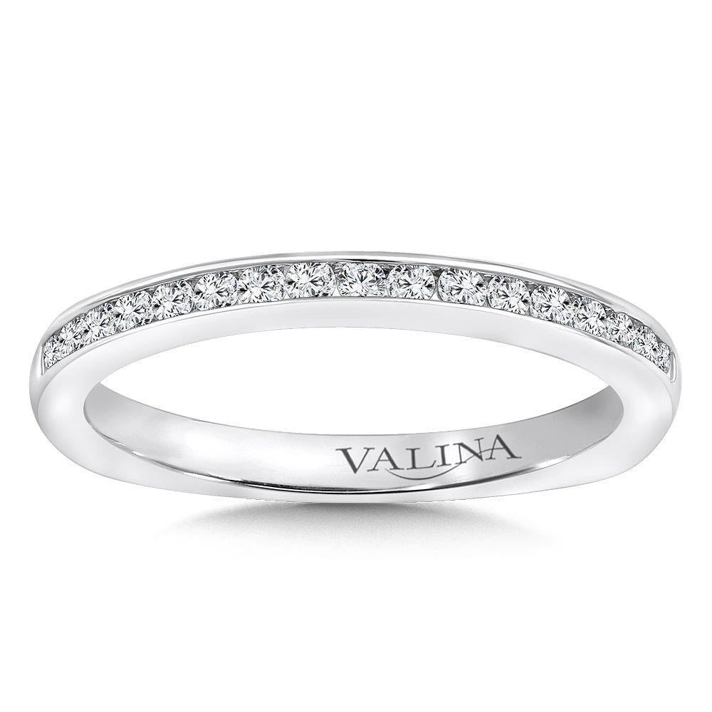 Valina Stackable Channel-Set Diamond Wedding Band RS9796BW