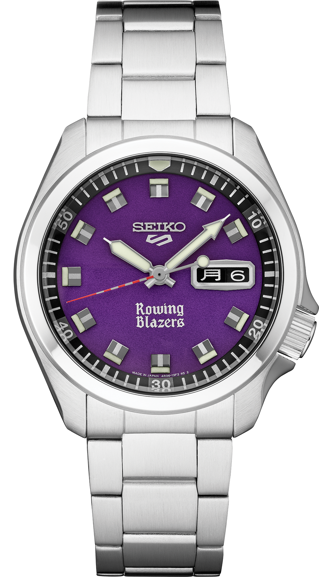Seiko 5 Sports Rowing Blazers Collaboration Limited Edition SRPJ65