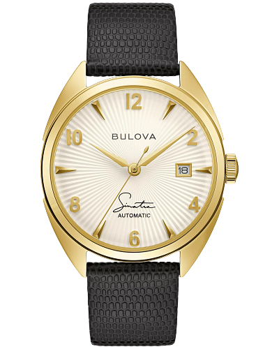 Bulova 97B196 Frank Sinatra Fly Me To The Moon Automatic Silver White
