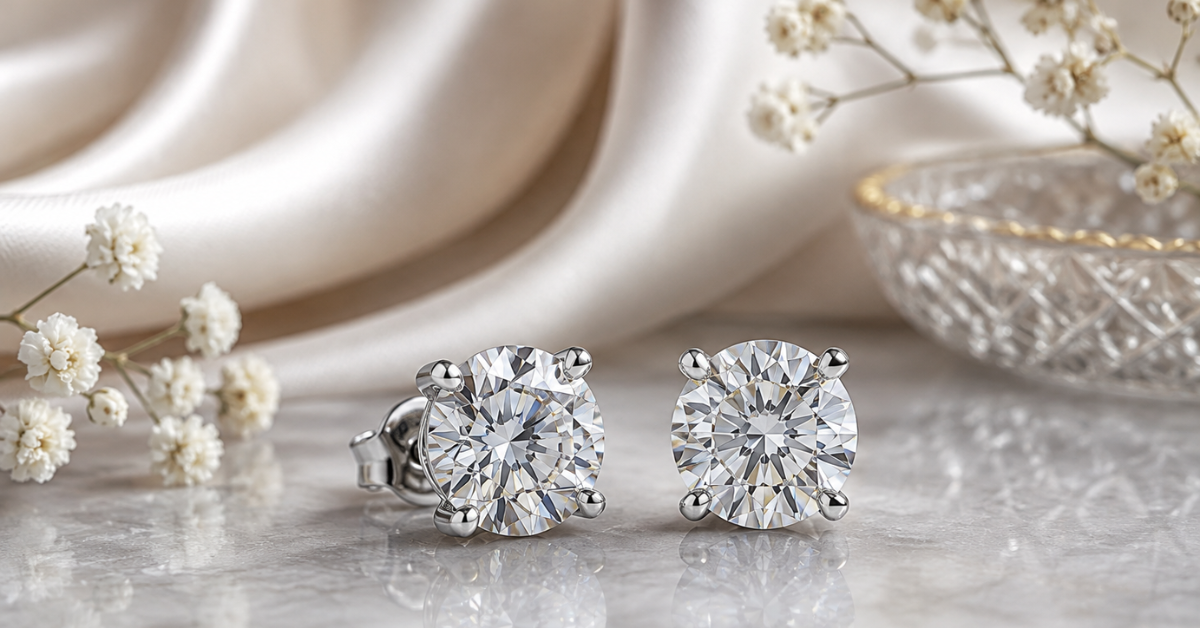 Diamond Stud Earrings Buying Checklist: Understanding the 4 Cs