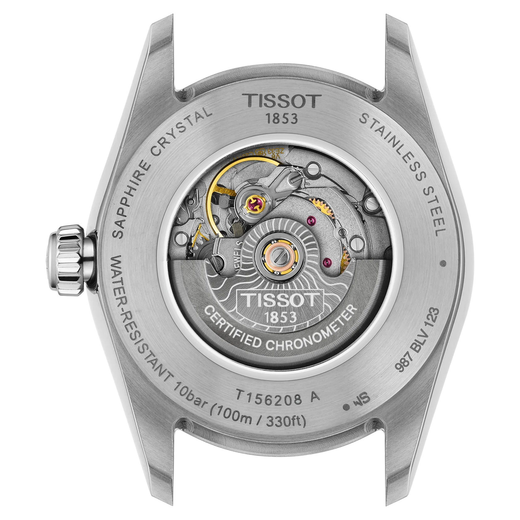 Tissot Ballade Powermatic 48 COSC 30mm T156.208.22.033.00
