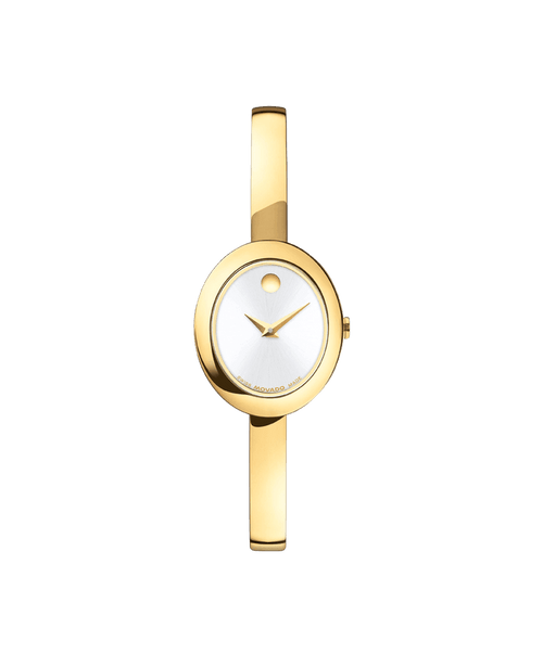 Movado Museum Bangle Silver Dial 608072