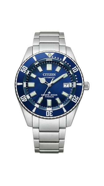 Citizen NB6021-68L Marine Mechanical Diver 200m Titanium