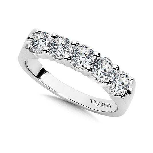 Valina 1.25 Carat 5-Stone Statement Diamond Wedding Band WBD011-W