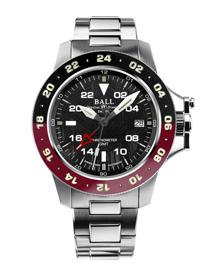 Ball Engineer Hydrocarbon AeroGMT II Meteorite Watch DG2118C-S22C-MBK