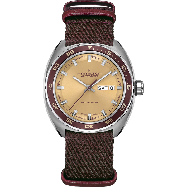 Hamilton H35435820 American Classic Pan Europ Day Date Automatic