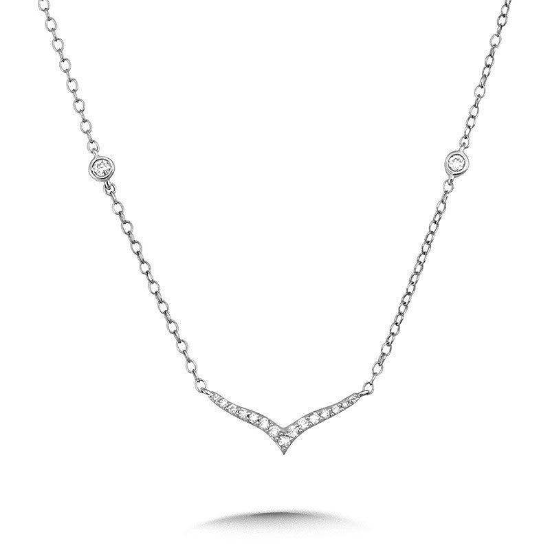 WINGED-ARROW DIAMOND ENHANCER NECKLACE PDD3091-W