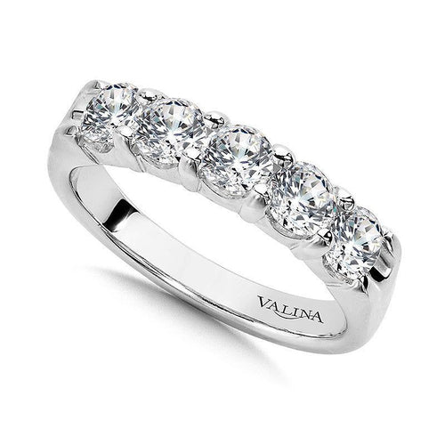 1.5 Carat 5-Stone Diamond Wedding Band WBD012-W