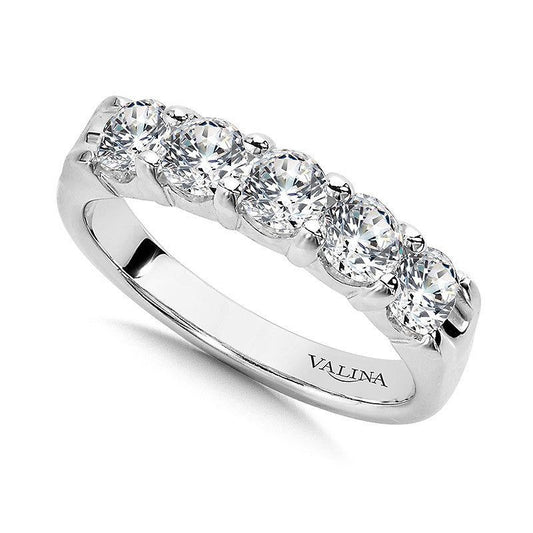 Valina 1.5 Carat 5-Stone Diamond Wedding Band WBD012-W