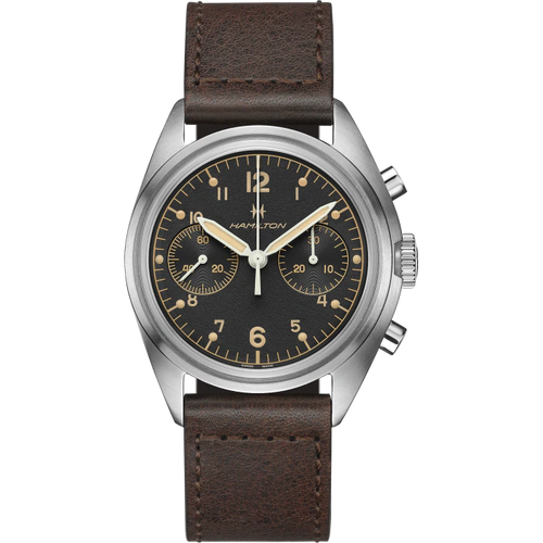 Hamilton H76409530 Khaki Aviation Pilot Pioneer Mechanical Chrono