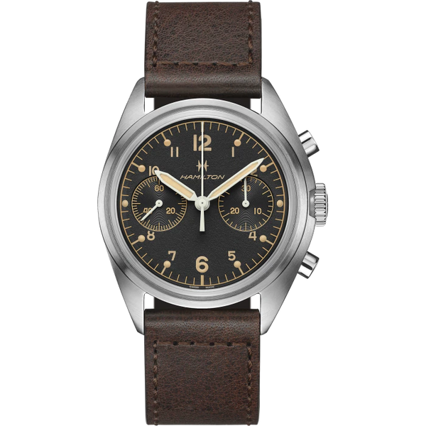 Hamilton H76409530 Khaki Aviation Pilot Pioneer Mechanical Chrono