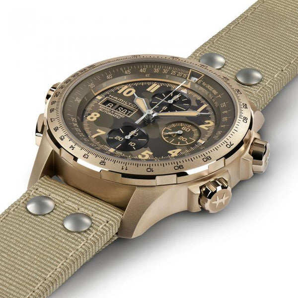 Hamilton H77916920 Khaki Aviation X-Wind Auto Chrono