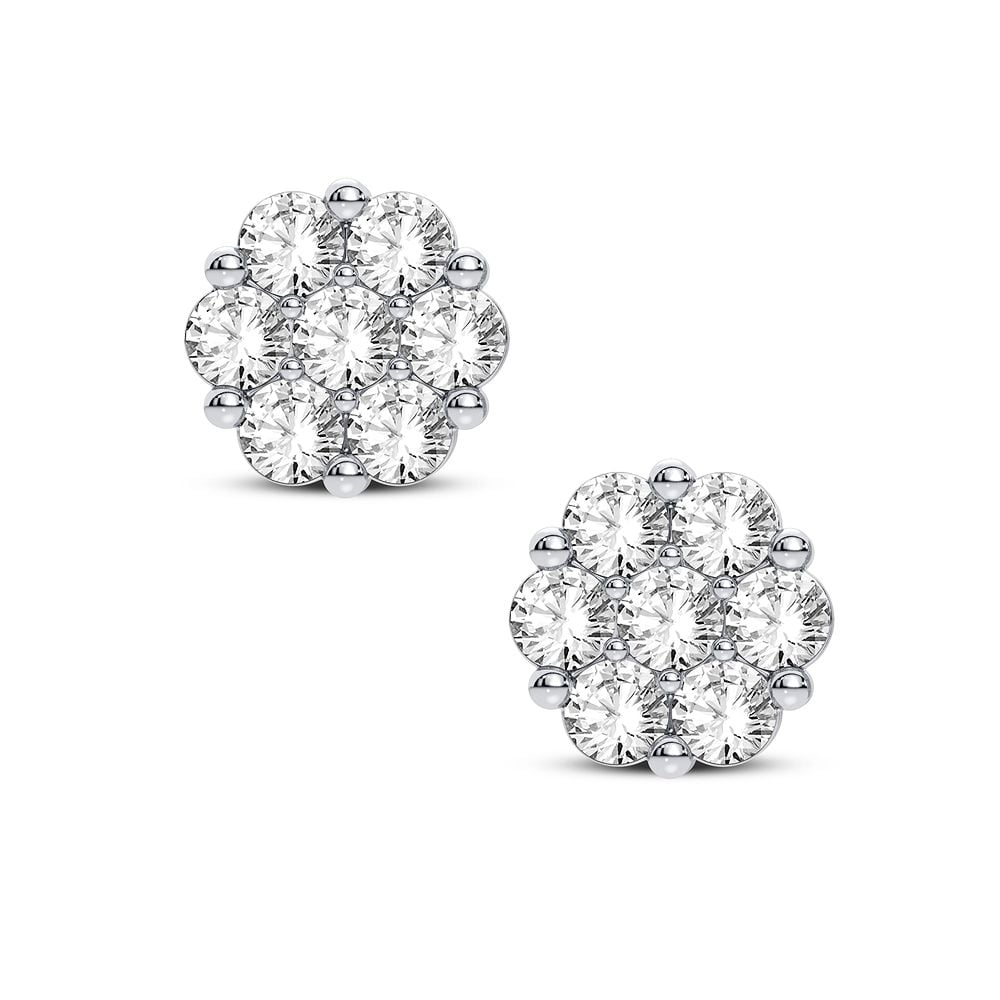 10K 1.00CT Diamond Earring 68519