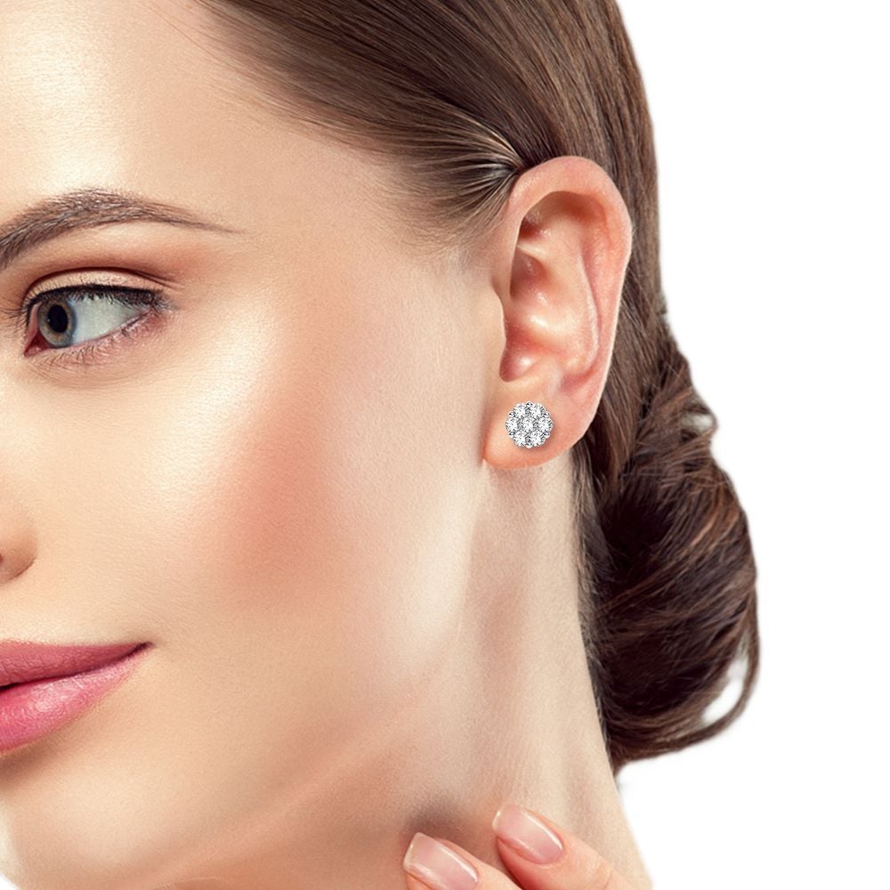 10K 2.00CT Diamond Earring 68521