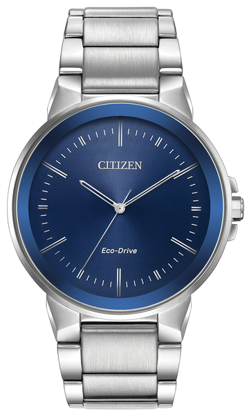 Citizen BJ6510-51L Eco-Drive Axiom Blue Dial