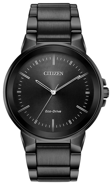 Citizen BJ6517-52E Eco-Drive Axiom Black Dial Stainless Steel