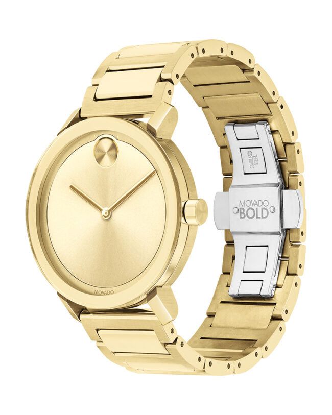 Movado Bold Evolution Gold Watch 3600508