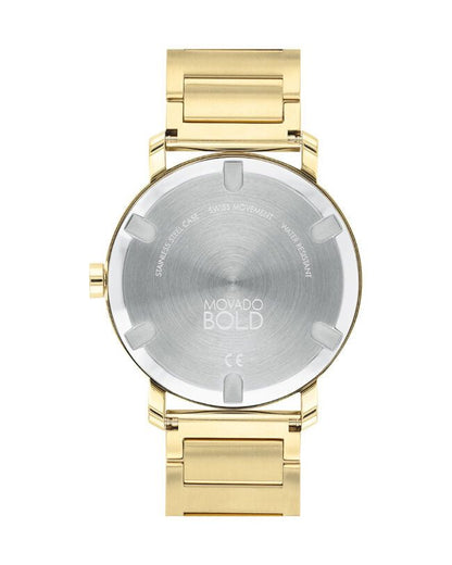 Movado Bold Evolution Gold Watch 3600508