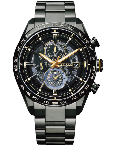 Citizen AT8185-71E Super Titanium Hakuto-R Dark Side of the Moon