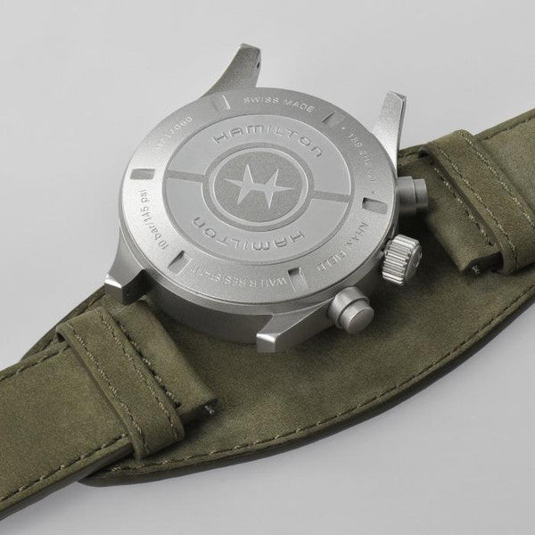 Hamilton H71706830 Khaki Field Automatic Chronograph