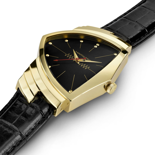 Hamilton H24311730 Ventura Quartz Gold Limited Edition