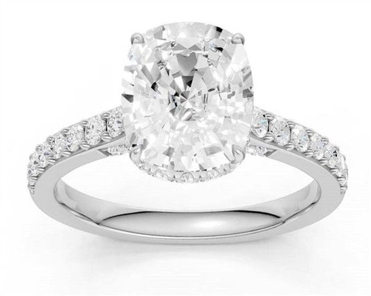 14K 3.50CT Lab Grown Diamond Engagement Ring 69809