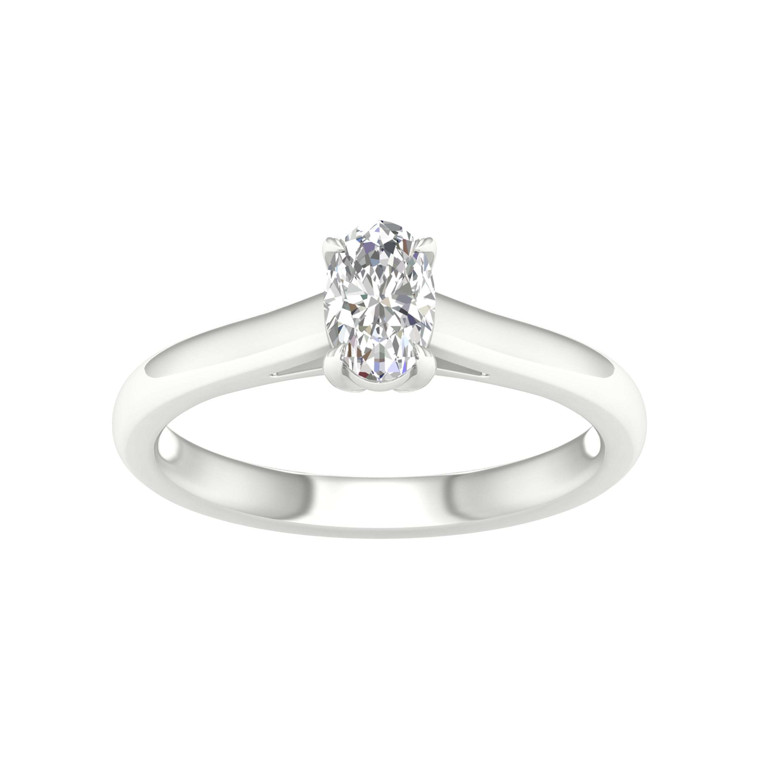 14K 0.50CT Certified Lab Grown Diamond Ring ( IGI Certified ) 64027