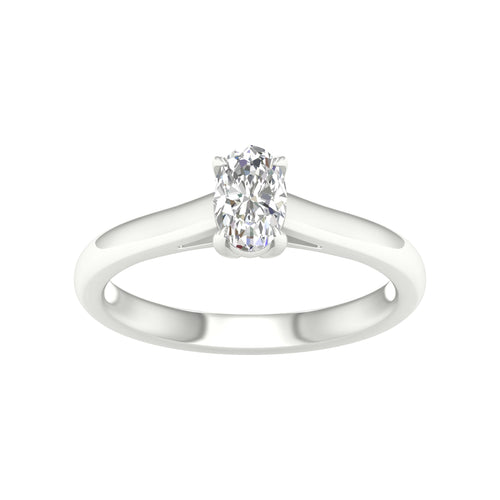 14K 0.50CT Certified Lab Grown Diamond Ring ( IGI Certified ) 64027