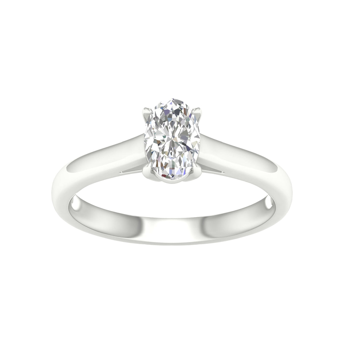 14K 0.75CT Certified Lab Grown Diamond Ring ( IGI Certified ) 64028