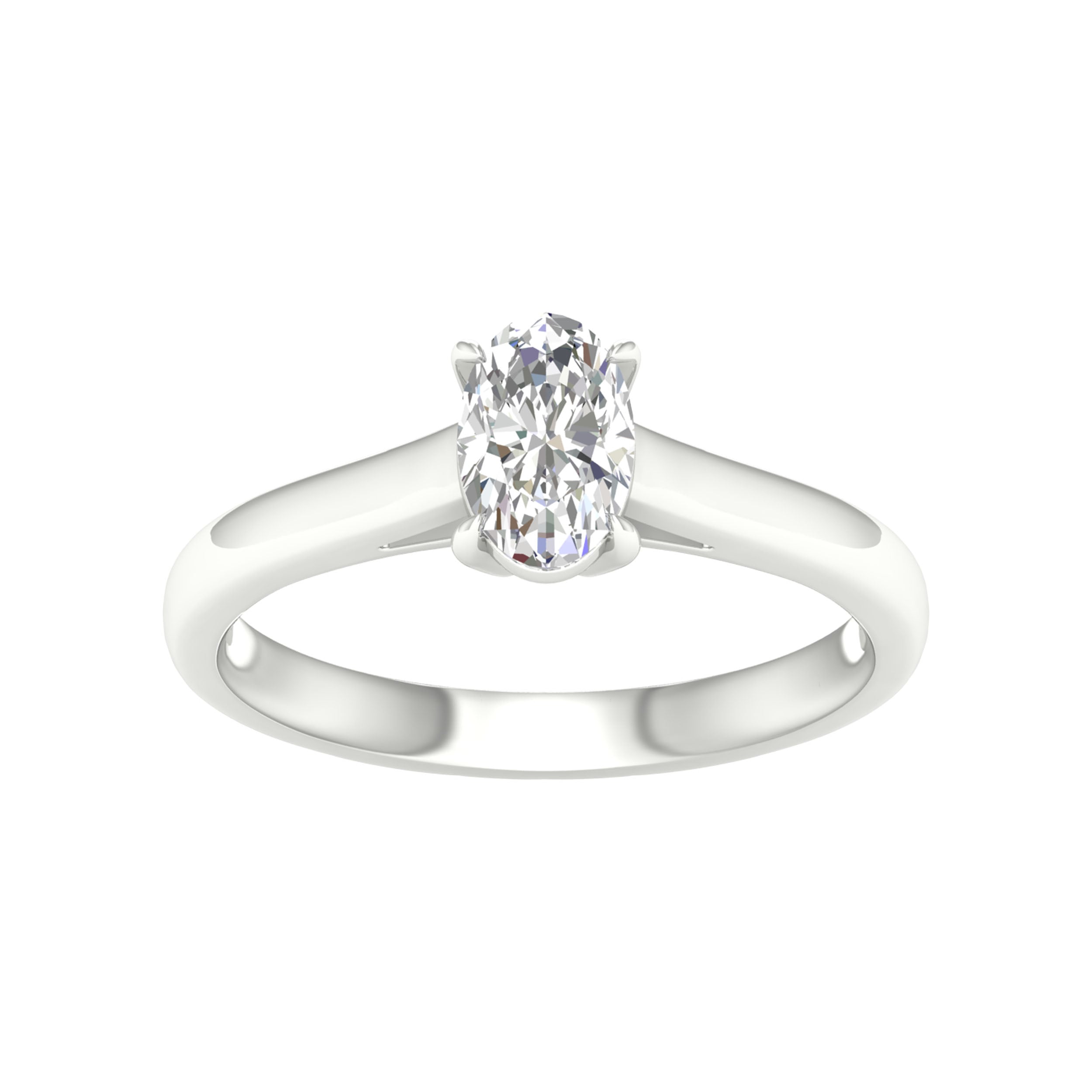 14K 0.75CT Certified Lab Grown Diamond Ring ( IGI Certified ) 64028