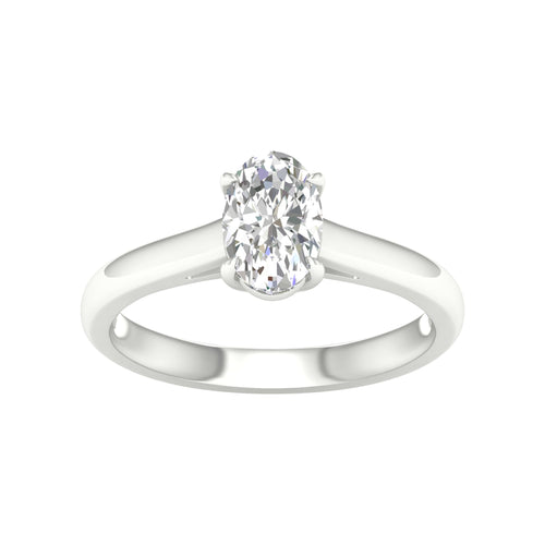 14K 1.00CT Certified Lab Grown Diamond Ring ( IGI Certified ) 64029